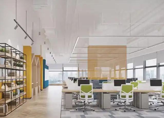 莱芜区办公室装修-平衡效率与温度的空间美学